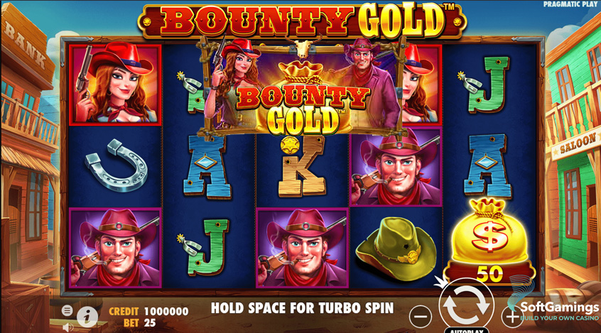 Bounty Gold Game Slot Bertema Barat yang Mendebarkan