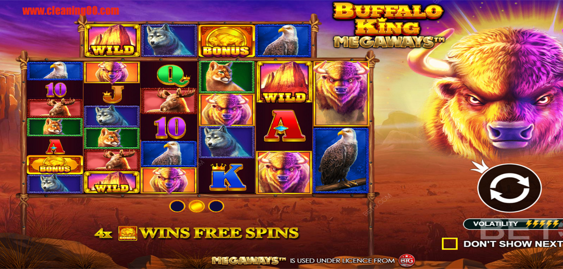 Buffalo King sebagai Slot